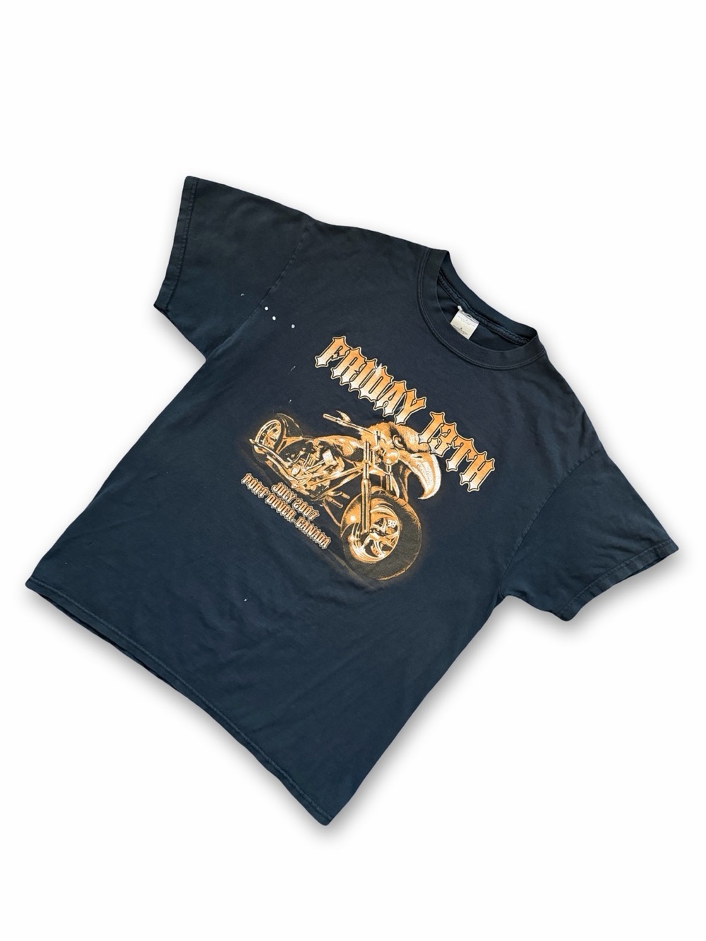 Vintage Y2K Friday 13th Bike Week T-shirt